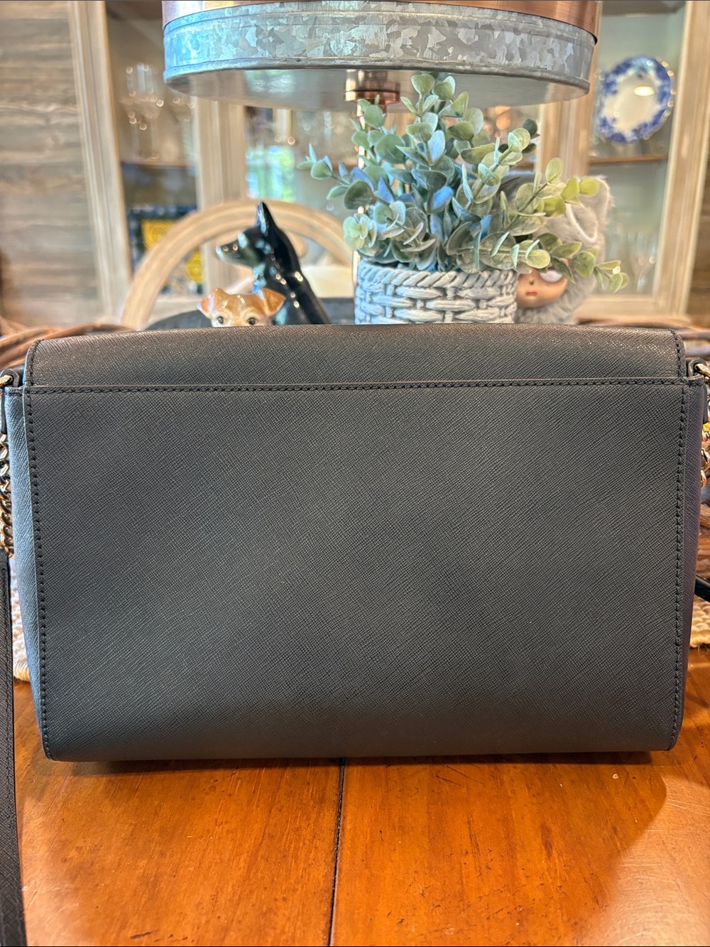 kate spade Black Crossbody Bag.Red Rose Print Pouch and Black Coin Wallet. - Picture 3 of 14